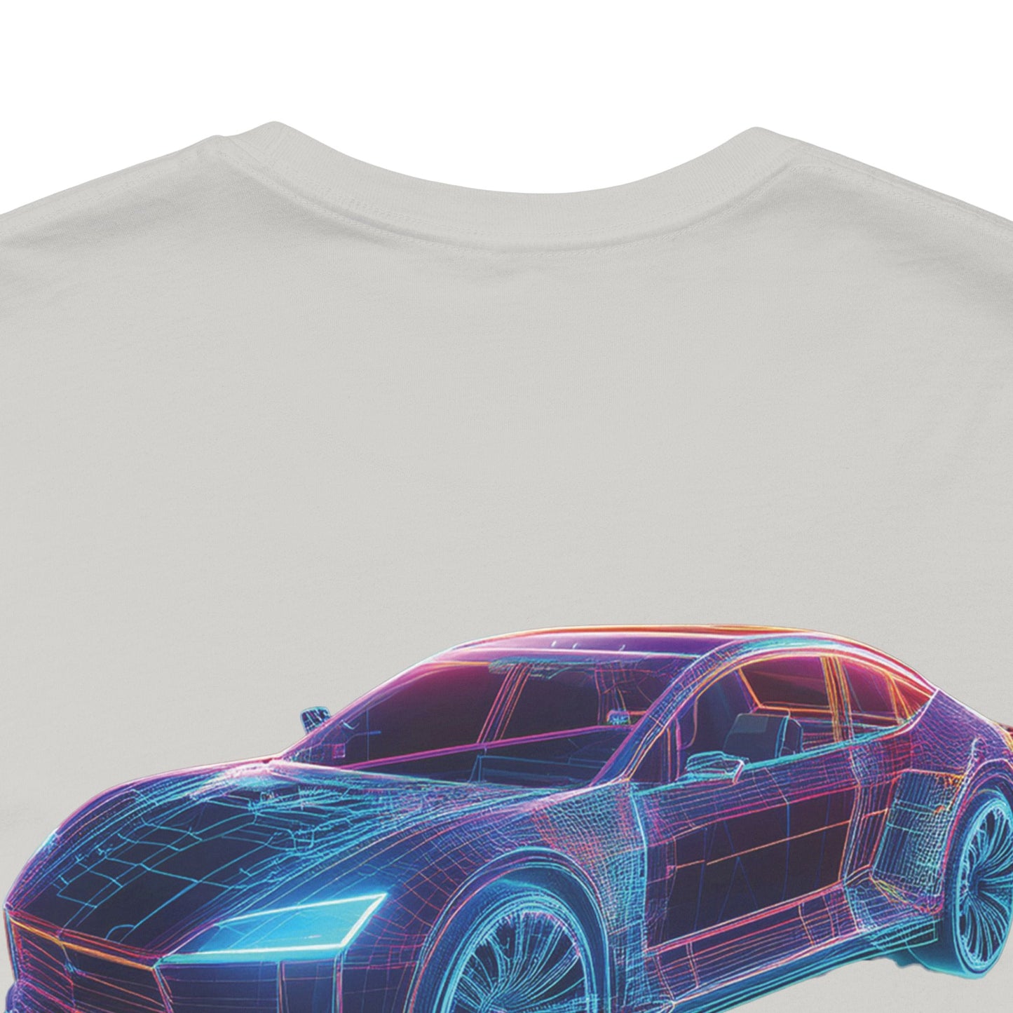Car Graphic Tee Shirt 100 Percent Cotton Lightweight Car Tees From Bad Galaxy USA Made Guaranteed