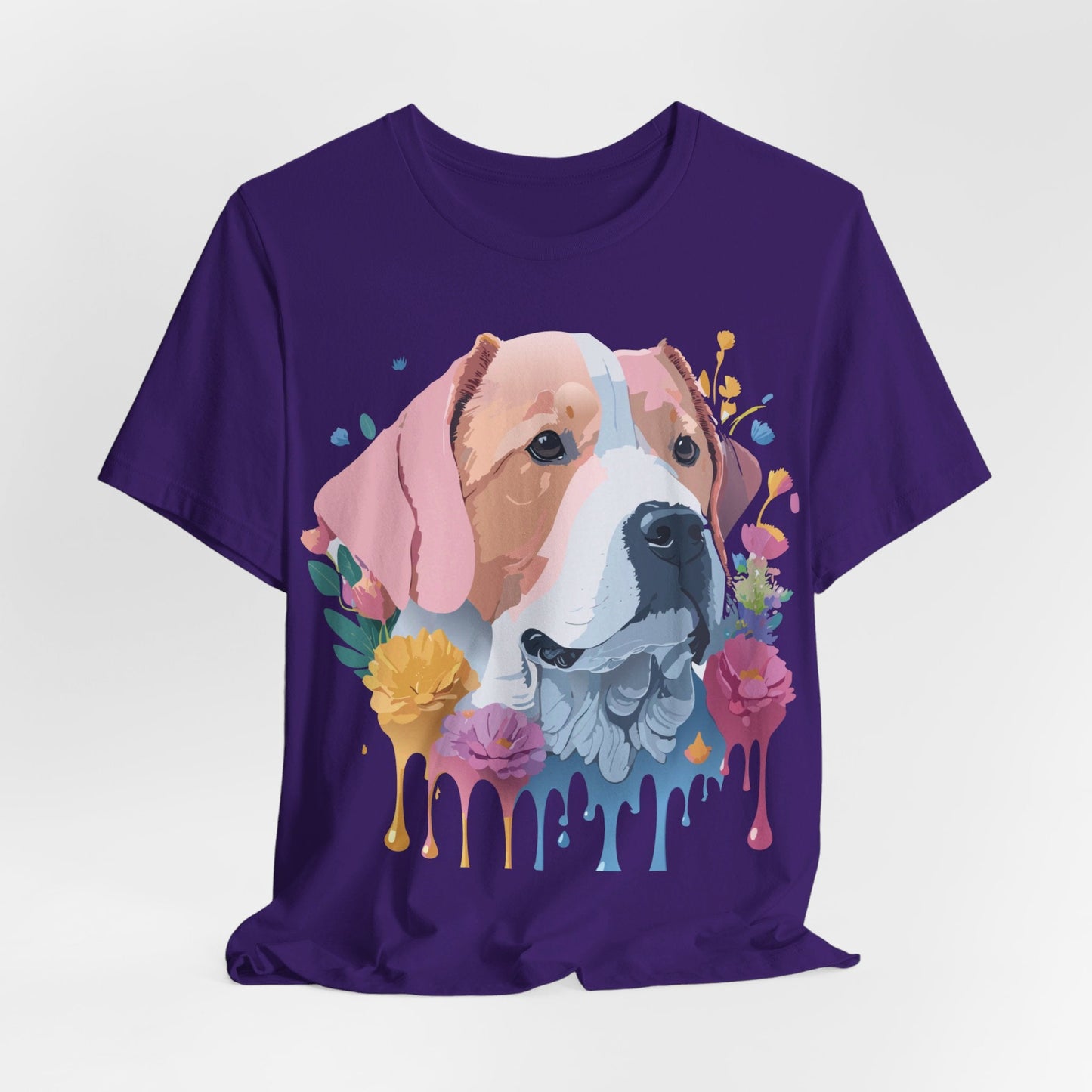 Dog Graphic Unisex 100 Cotton T-Shirt 9