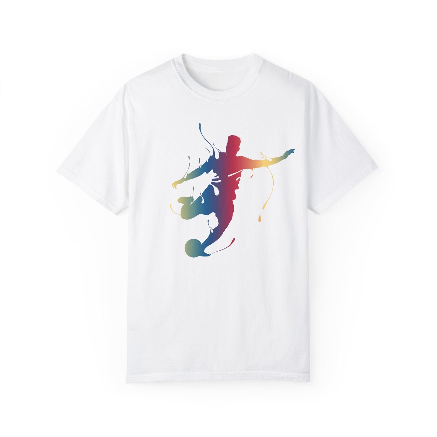 Unisex T-shirt with sports art design