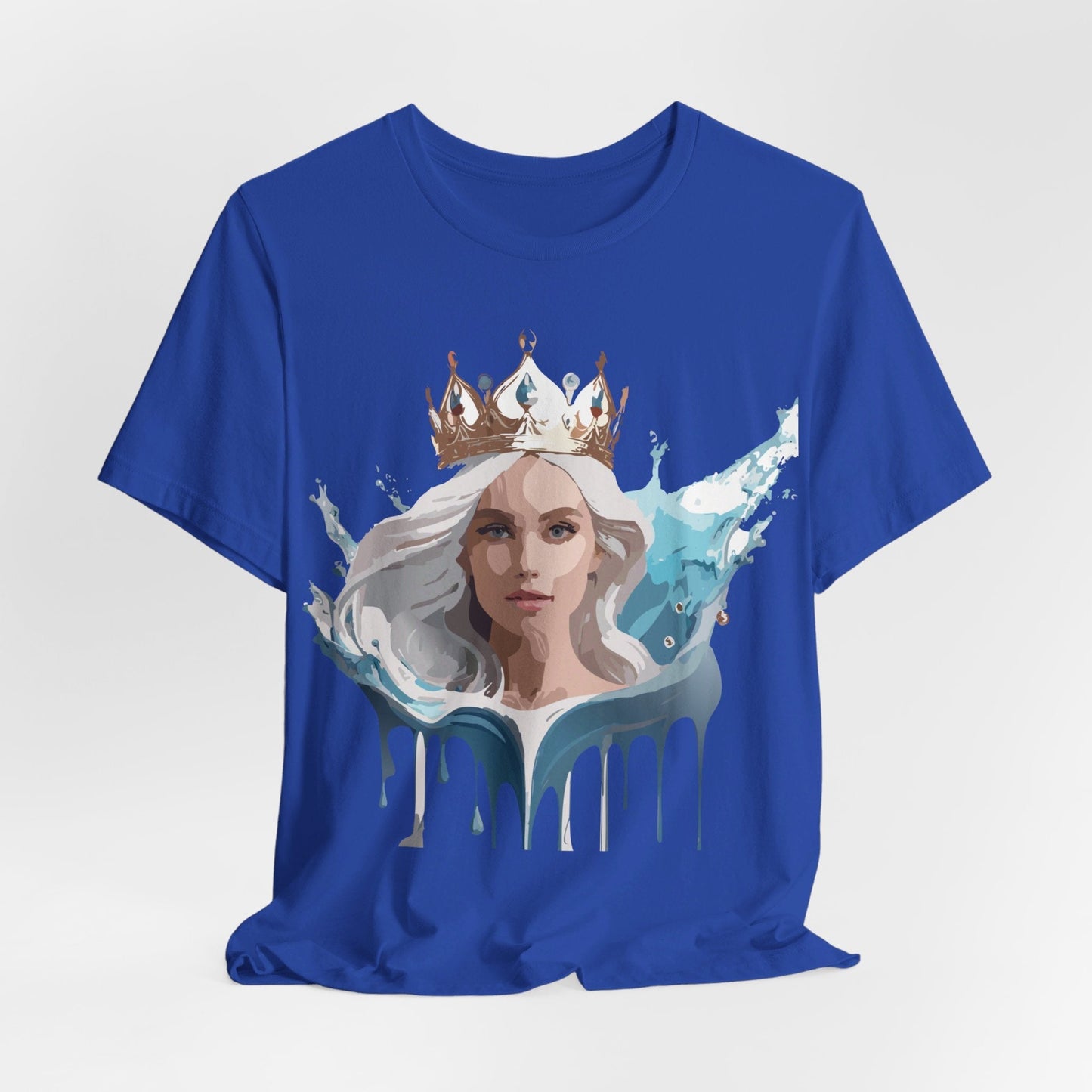 Queen Graphic T Shirt Unisex Jersey Short Sleeve Tee With Vintage Inspired Artwork Adelpha