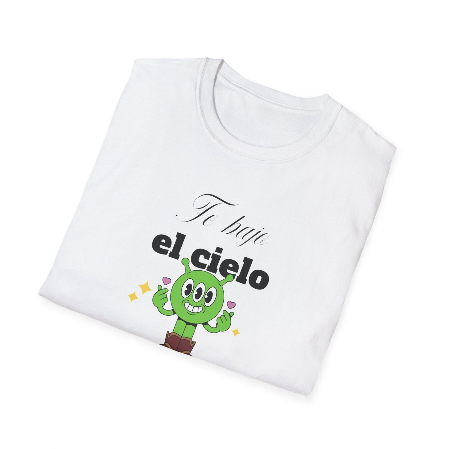 TShirt  Spanish Te llevo el cielo y las estrellas Cute Cactus Graphic