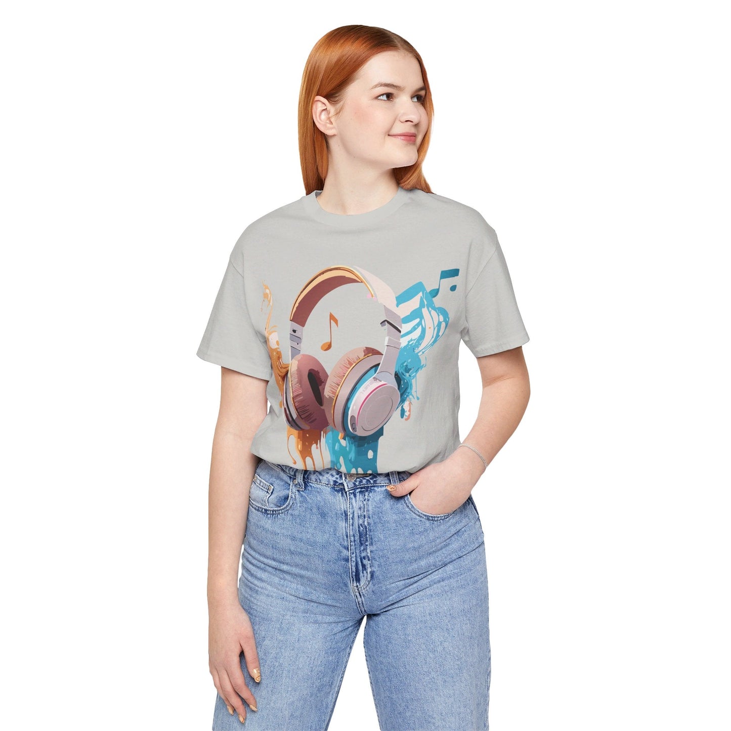 Unisex Graphic T Shirt With Vintage Music Inspired Artwork From Adelpha Short Sleeve Tee
