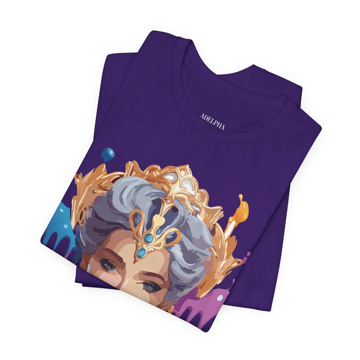 Queen Woman Portrait Graphic Unisex 100 Cotton Vintage Artwork Tee 18