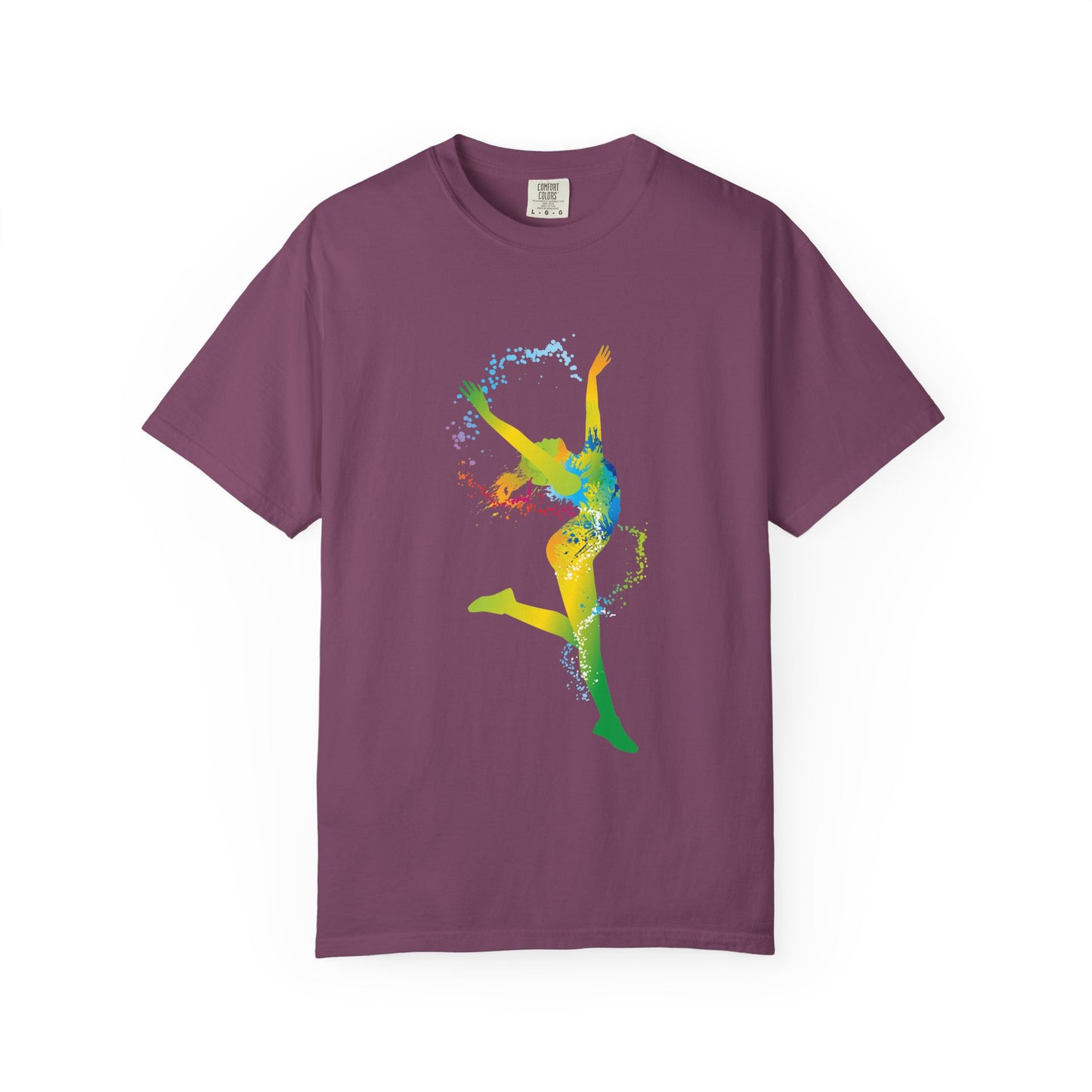 Sports Graphic Unisex T-Shirt Garment Dyed Cotton Relaxed Fit Comfort Colors 2