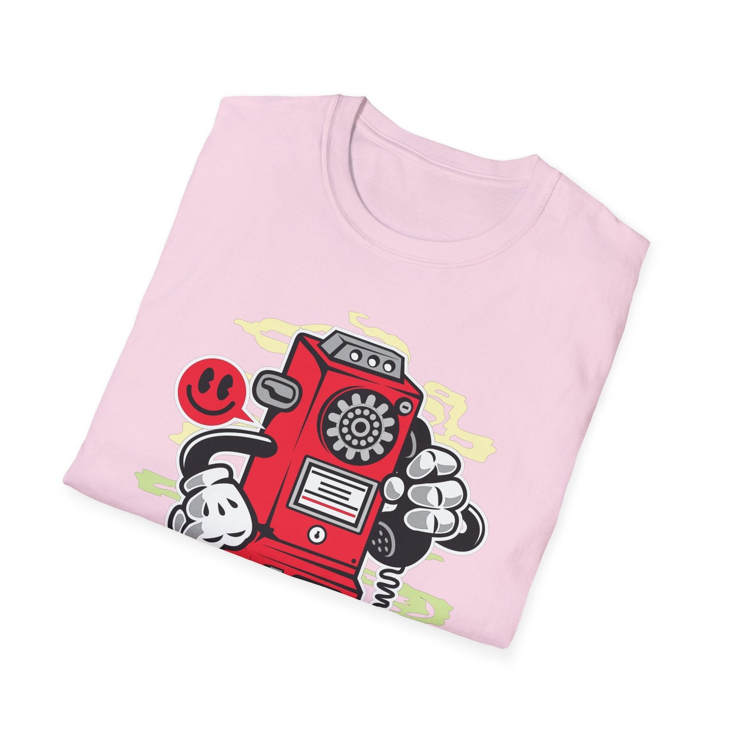 Cartoon T Shirt Animation T Shirt Funny Graphic Tee Softstyle 64000 Unisex Short Sleeve
