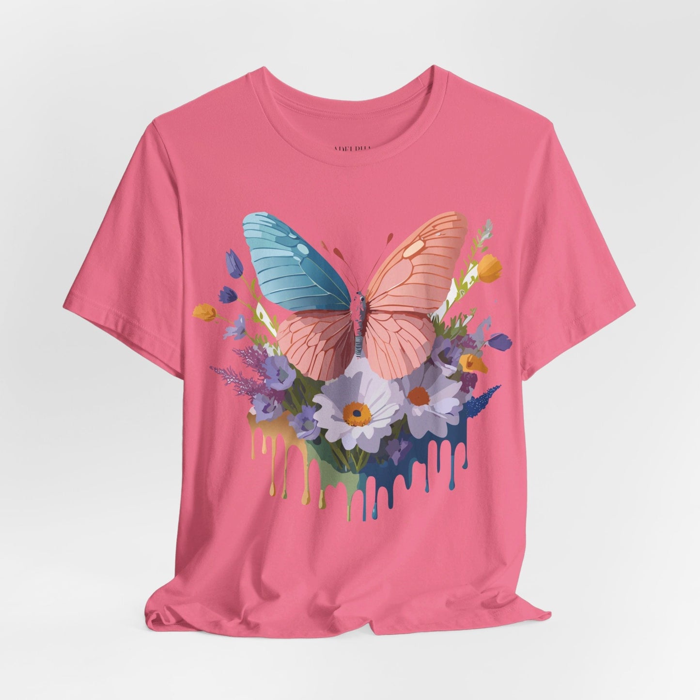 Butterfly Graphic Tee Unisex Art Design Shirt With Vintage Adelpha Artwork