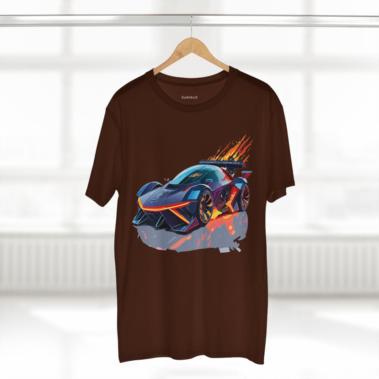 Car Graphic Unisex 100 Cotton Staple Tee 19