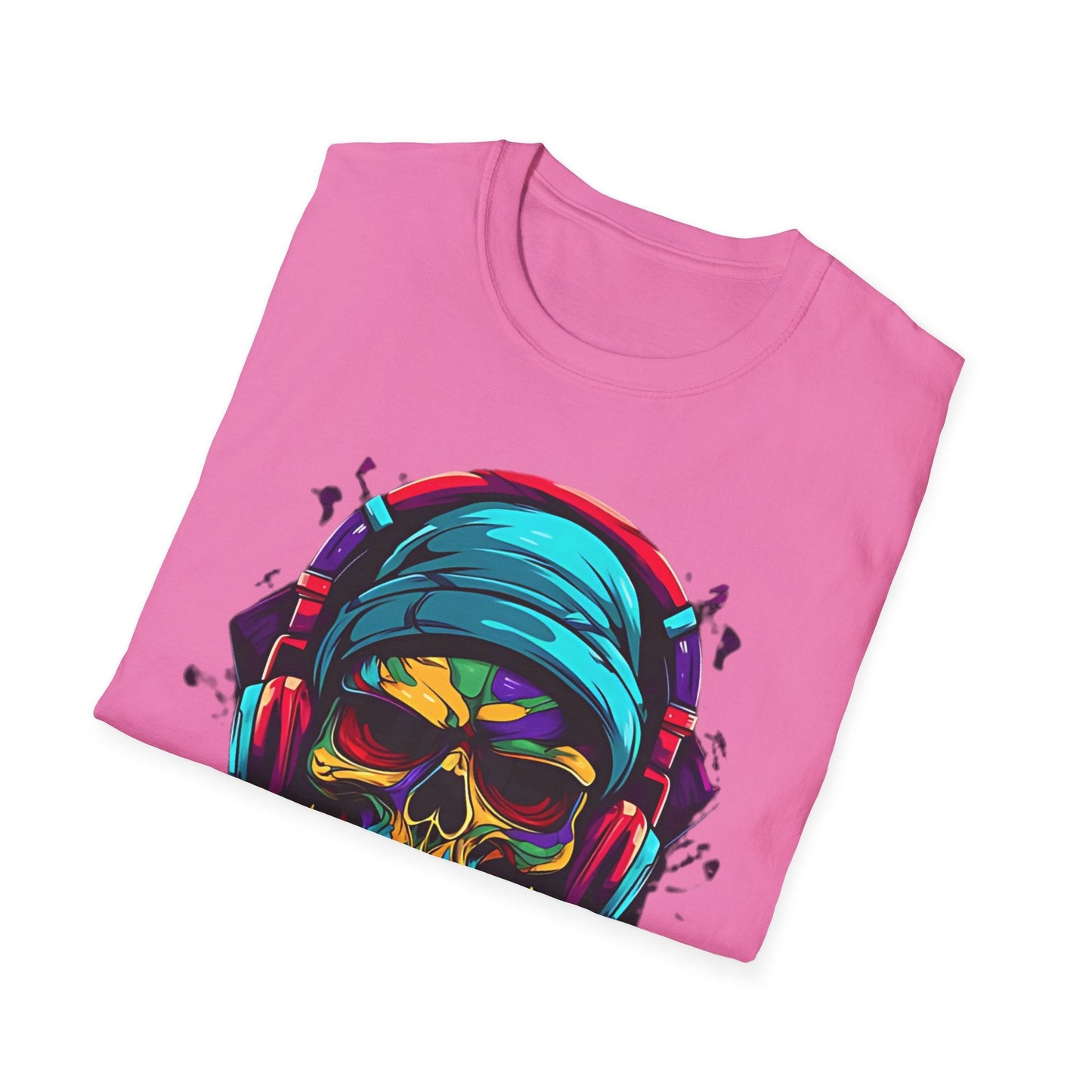 Skull T Shirt Unisex Skeleton Design Gildan Softstyle Cotton Tee for Men Women Durable