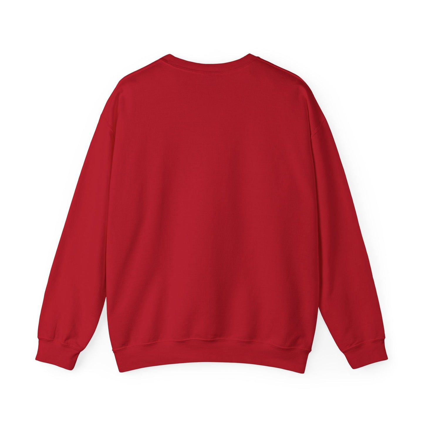 Crystal Heart Sweatshirt Unisex Fifty Fifty Cotton Poly Valentine Day Crewneck Gildan 18000