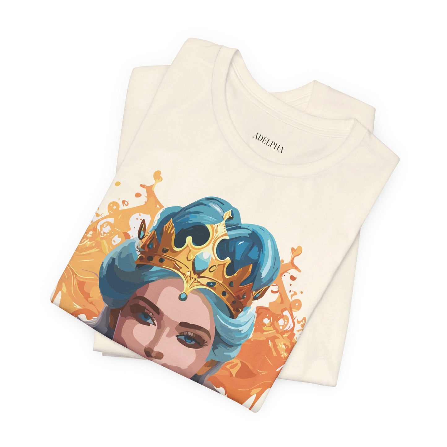 Queen Woman Portrait Graphic Unisex 100 Cotton Vintage Artwork Tee 17