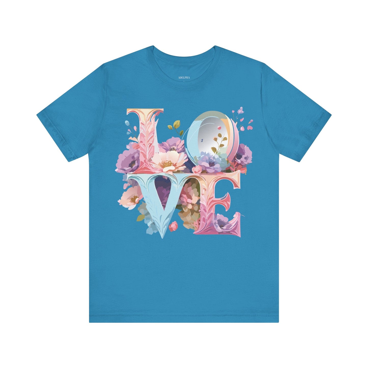 Valentine Graphic Tee Unisex Short Sleeve Shirt By Adelpha Premium Vintage Artwork