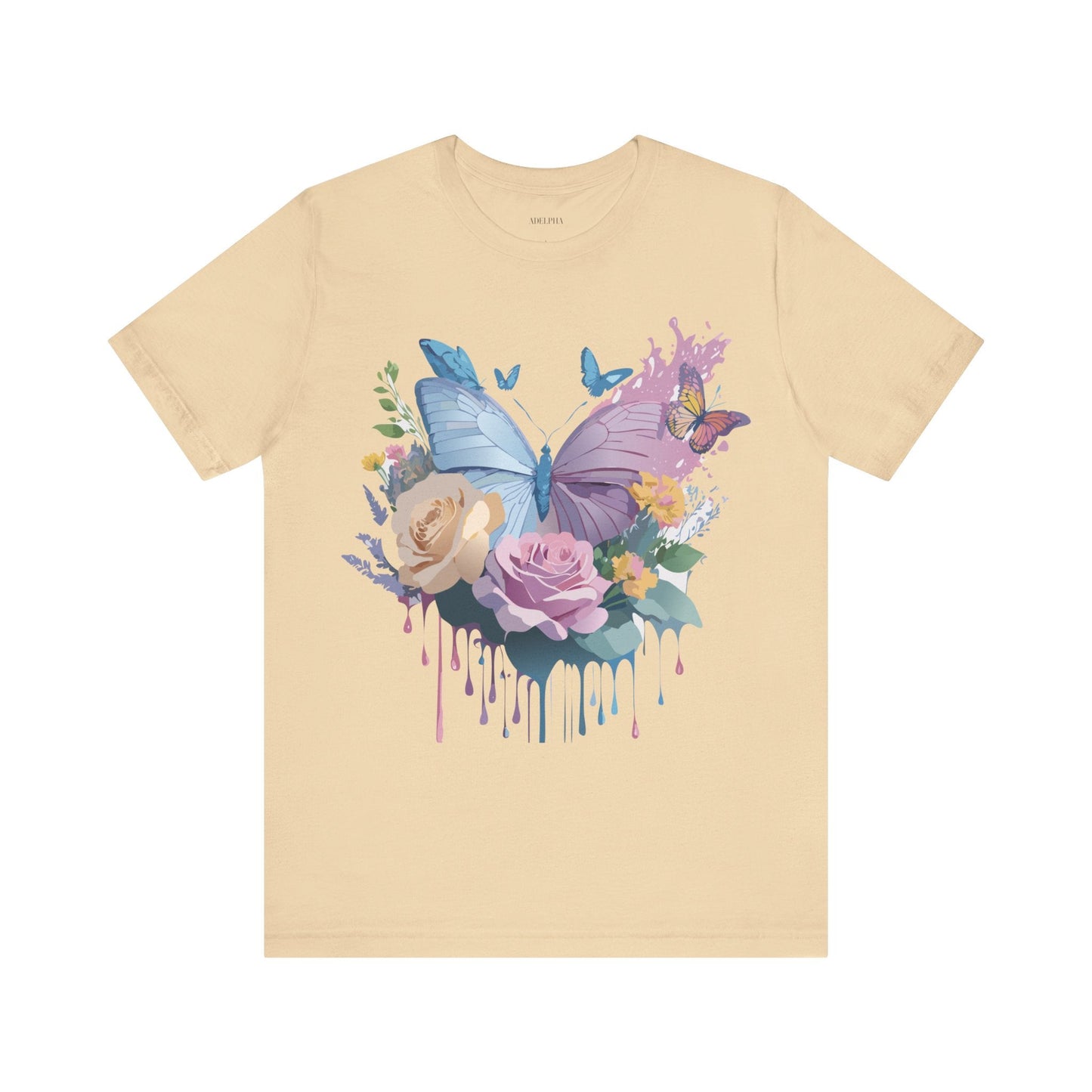 Butterfly Graphic Tee Unisex Jersey Short Sleeve Shirt Adelpha Art Design