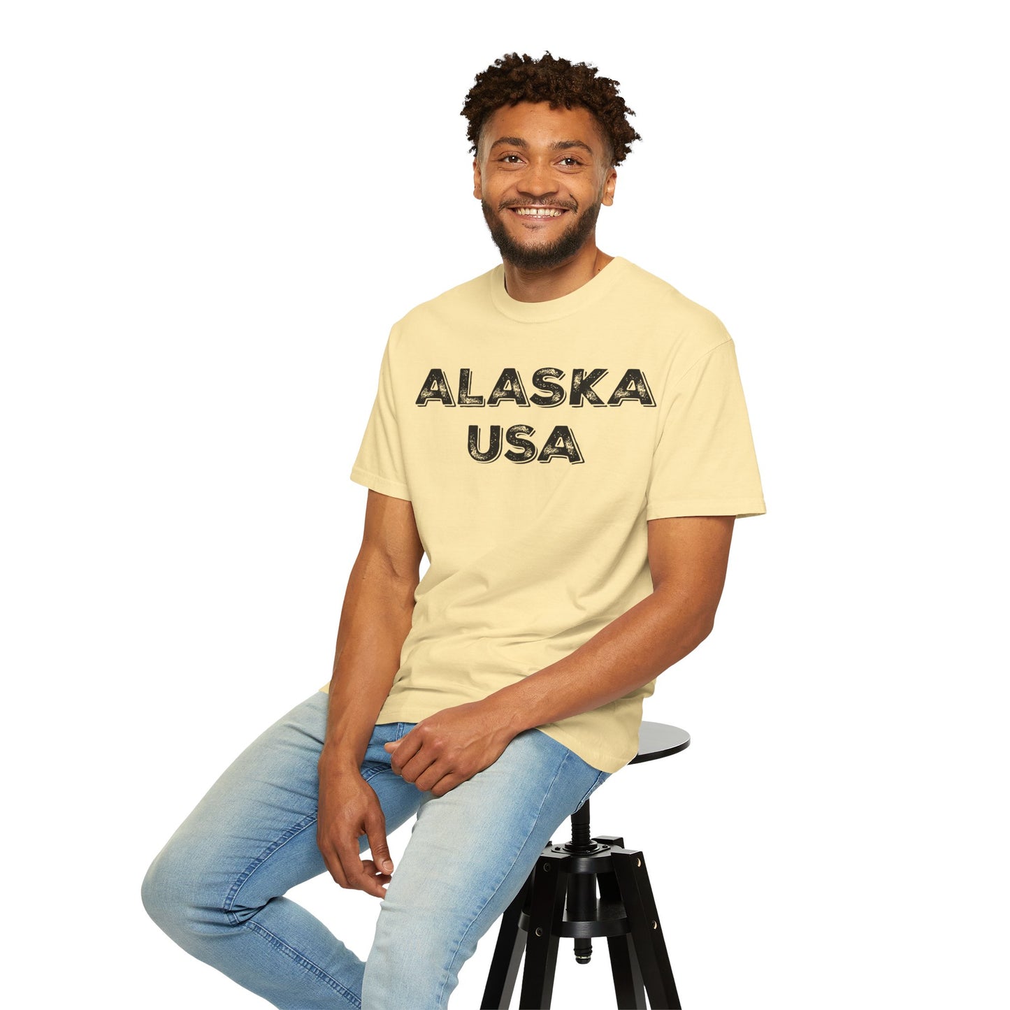Alaska USA Graphic Unisex 100 Cotton T-Shirt c3
