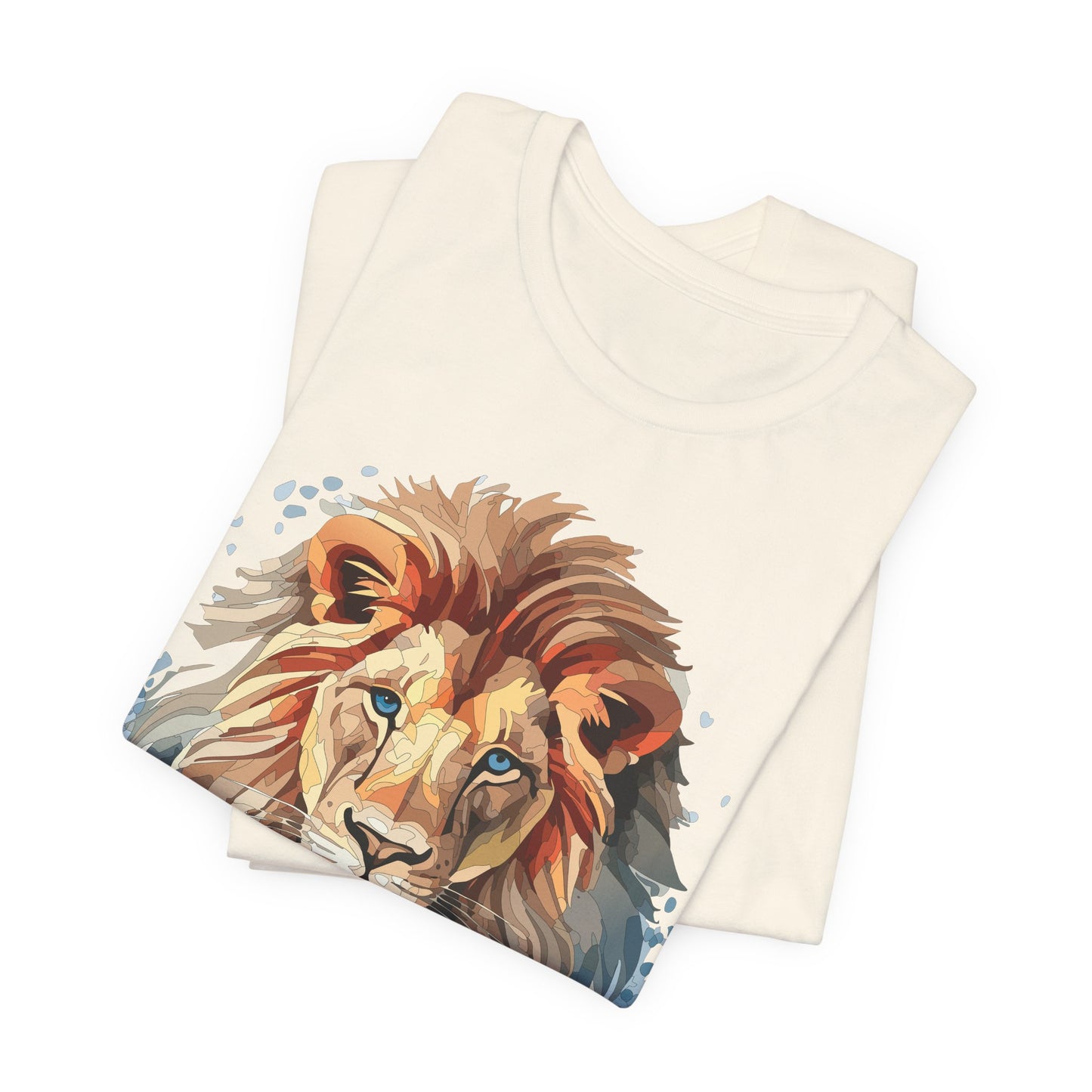 Lion Shirt, Animal Shirt, T-Shirt with Lion, Art Design Tee, Animal Tees, Safari T-Shirt 12