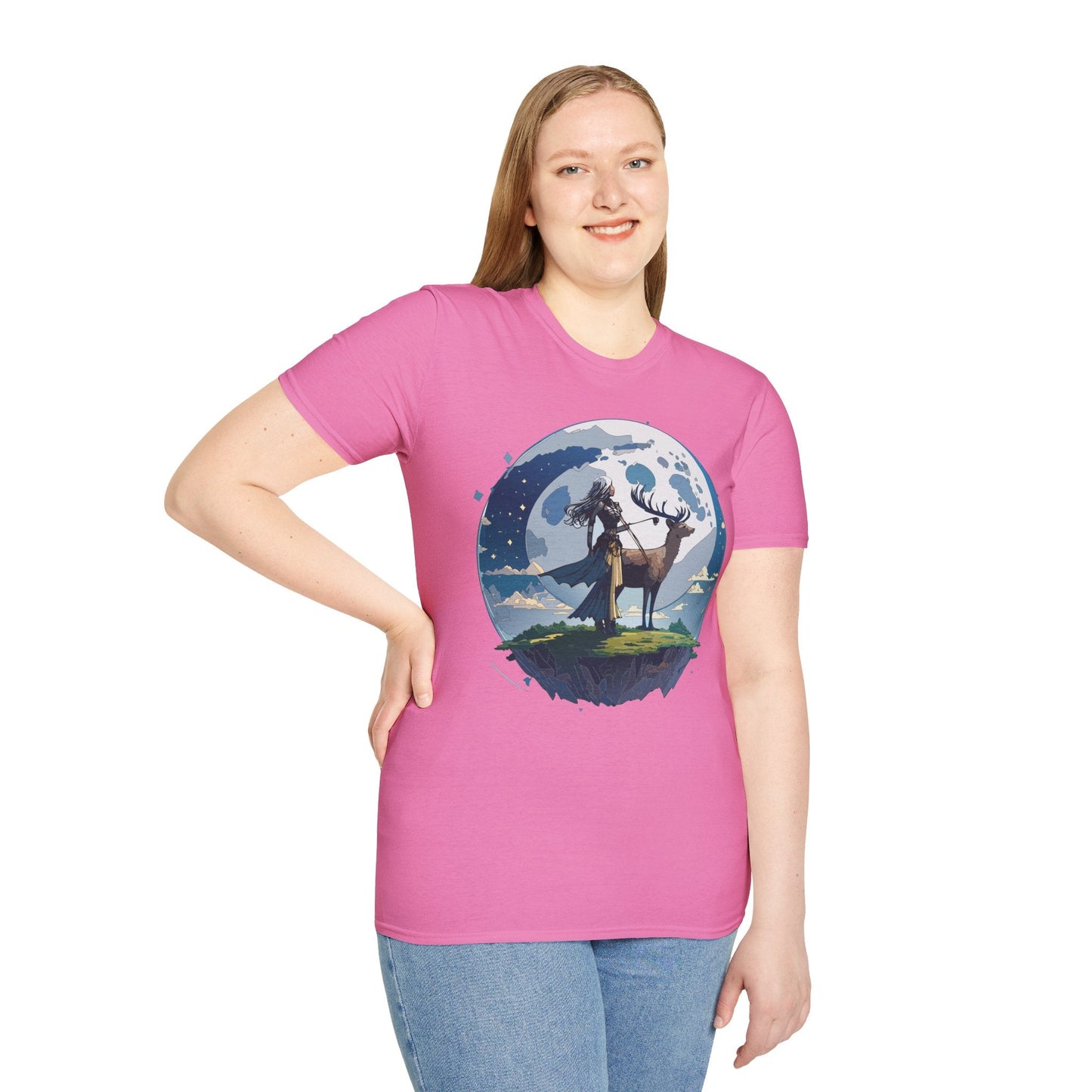 Women Graphic T Shirts Art Design Shirt Unisex Softstyle Gildan 64000 Tee Cotton Everyday Comfort