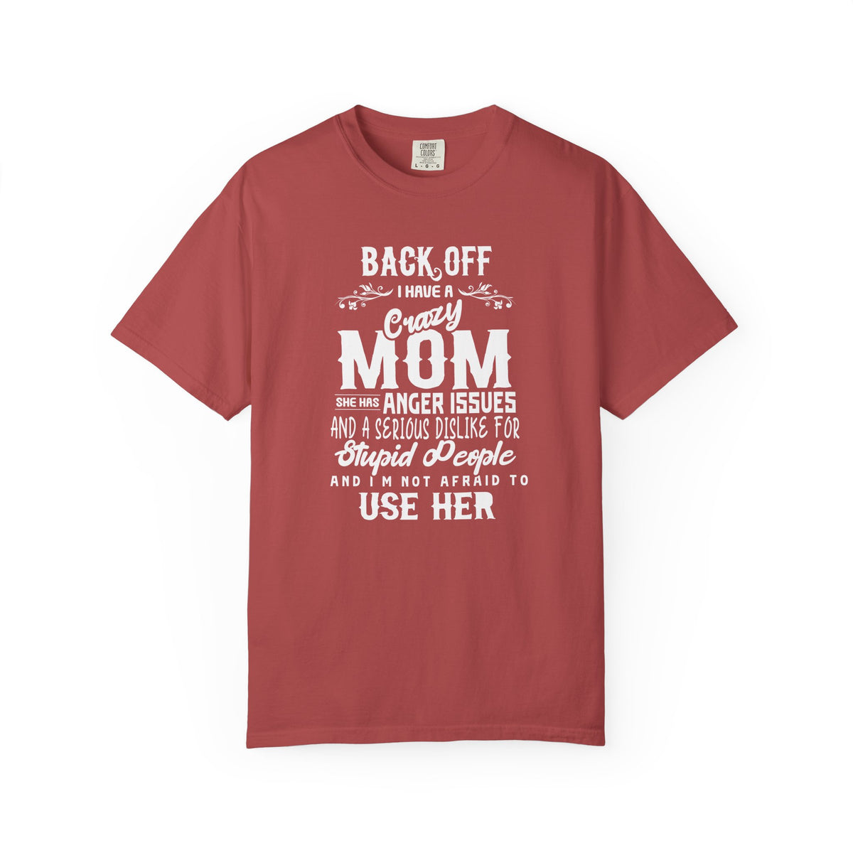 Mom T-shirt Mother's Day Mama Tee Unisex Comfort Colors Garment-Dyed Cotton h34