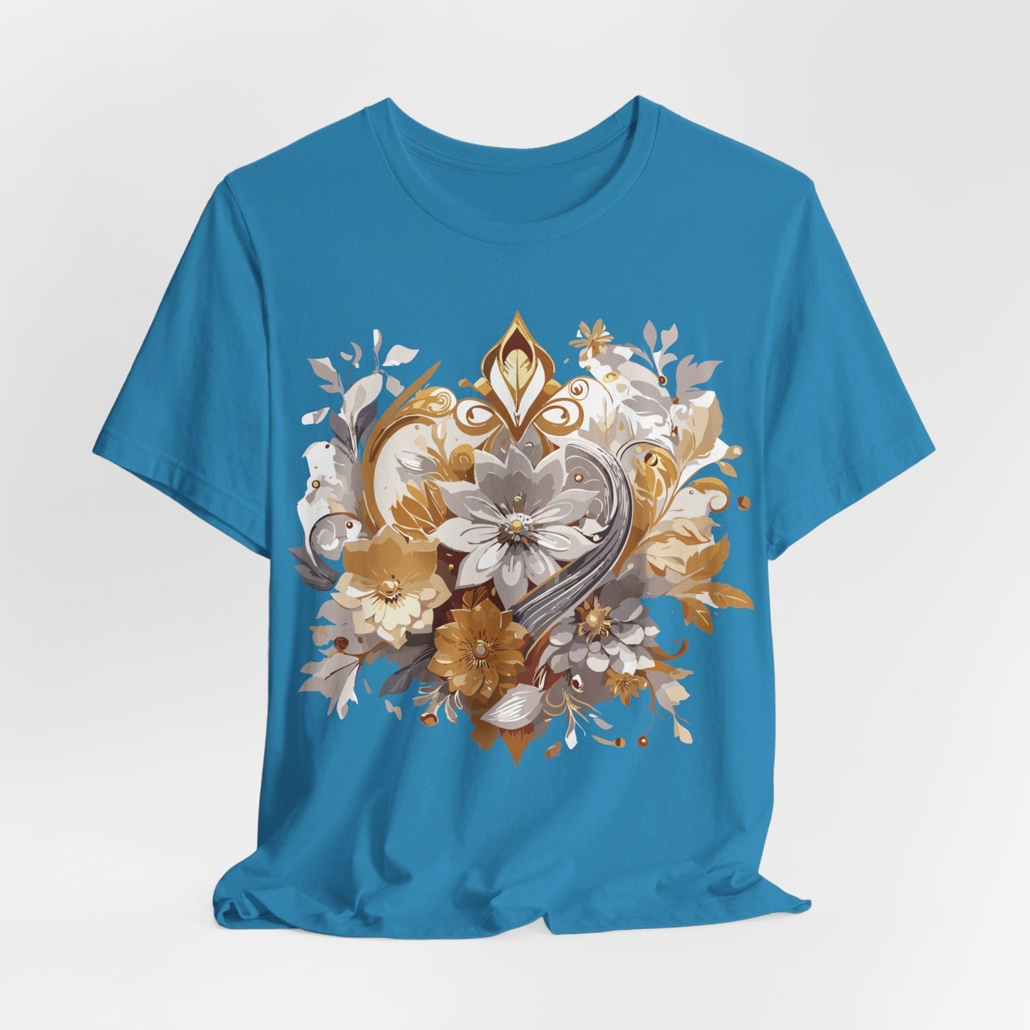 Jewelry Graphic Unisex 100 Cotton Vintage Treasure Art T-Shirt 7