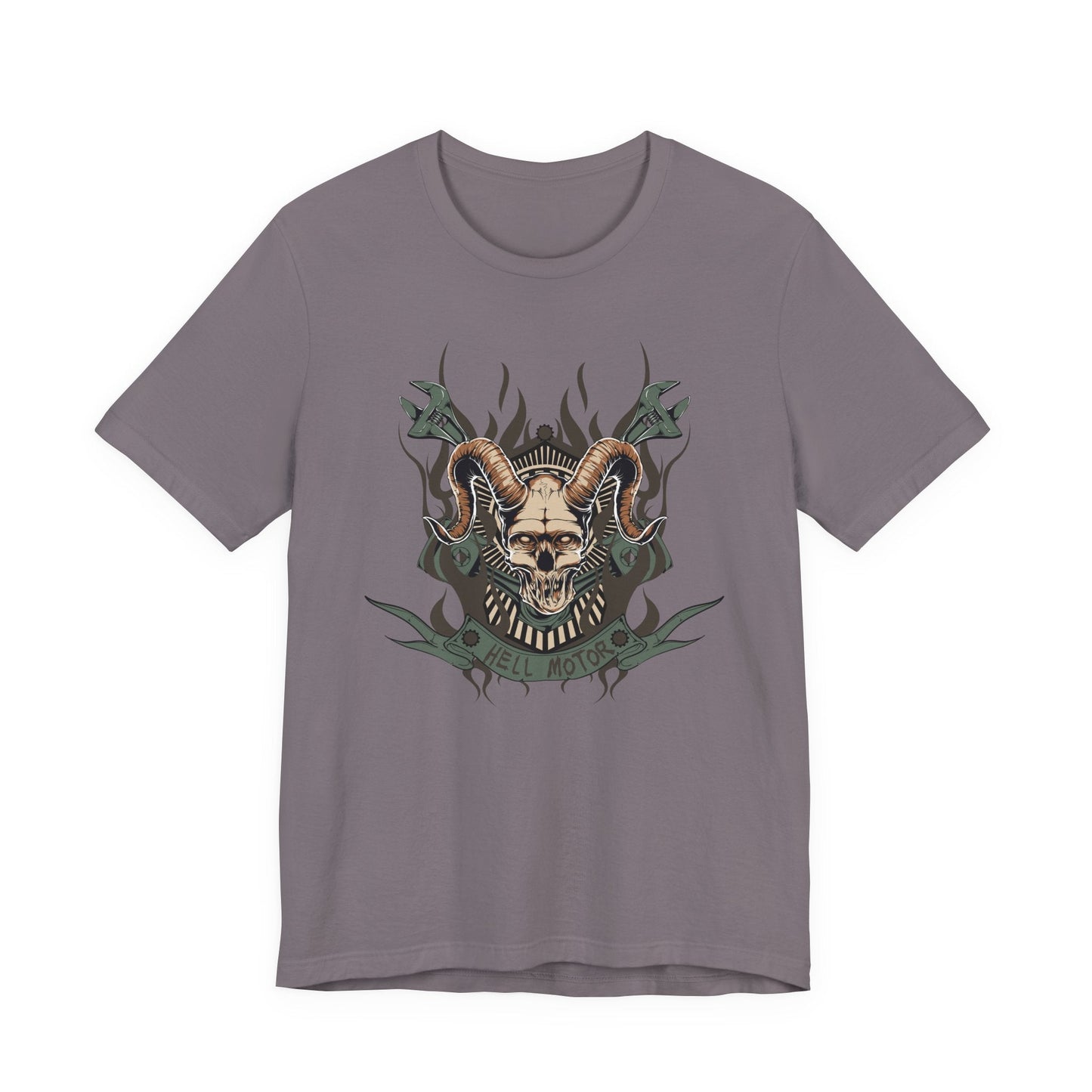 Gothic Skull Graphic Design Unisex Cotton Tee Art-49