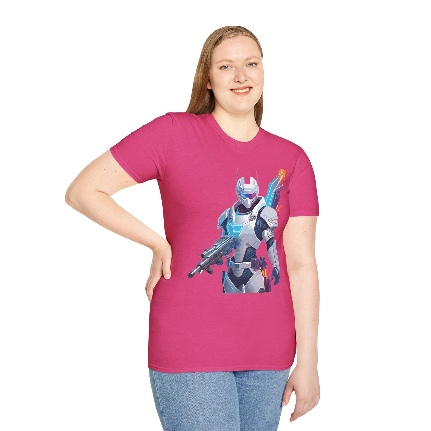 Robocop Graphic Unisex Cotton With Cyber Man Artwork Tee 3