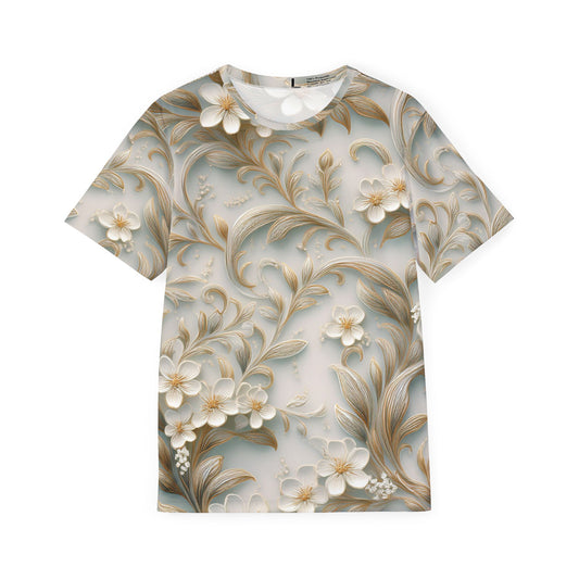 Unisex Floral Shirt, Floral Tee Shirt, Floral T-Shirt, T Shirt with Flowers 16