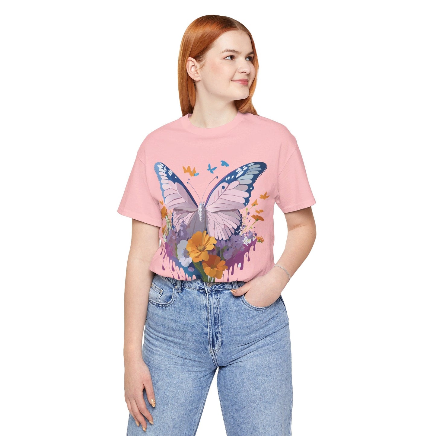Adelpha Butterfly Graphic Tee Unisex Vintage Inspired Art Design Short Sleeve