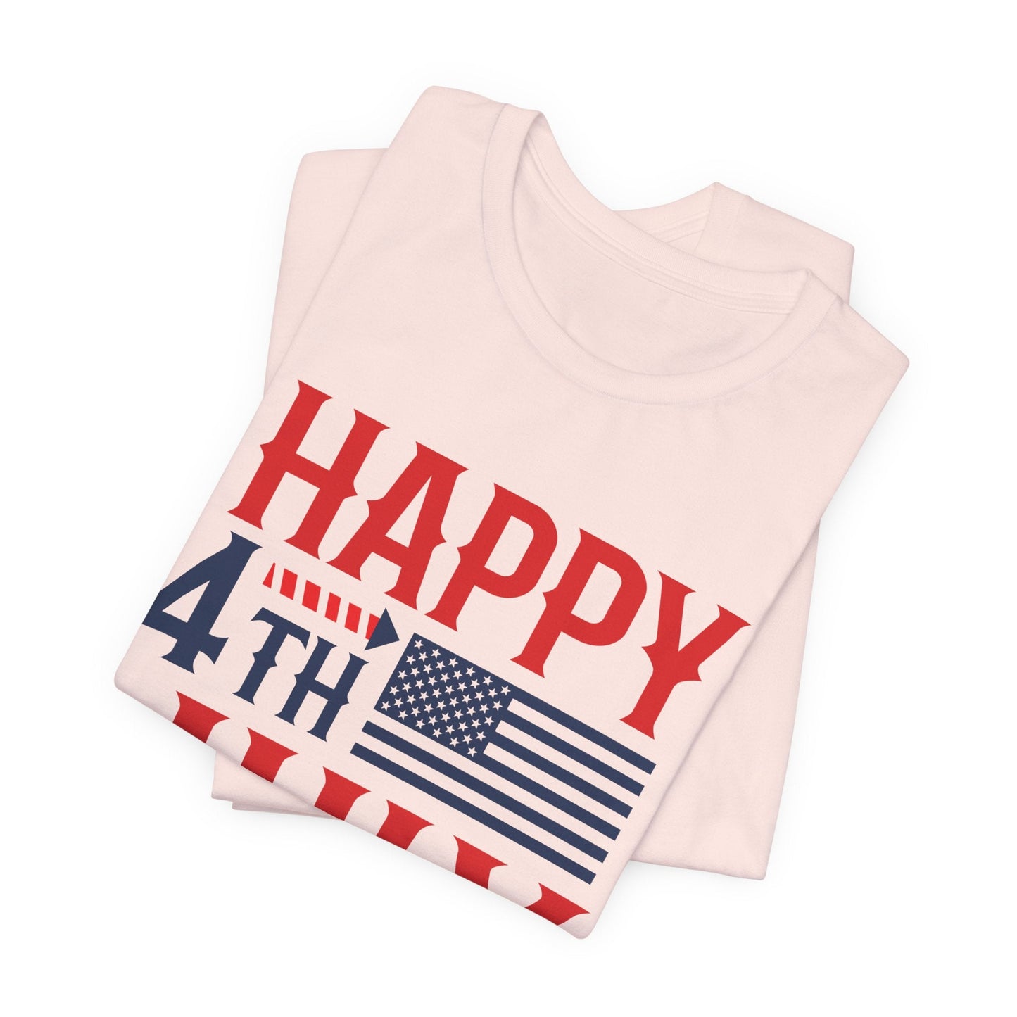 American Flag Graphic Unisex Cotton T-Shirt 011