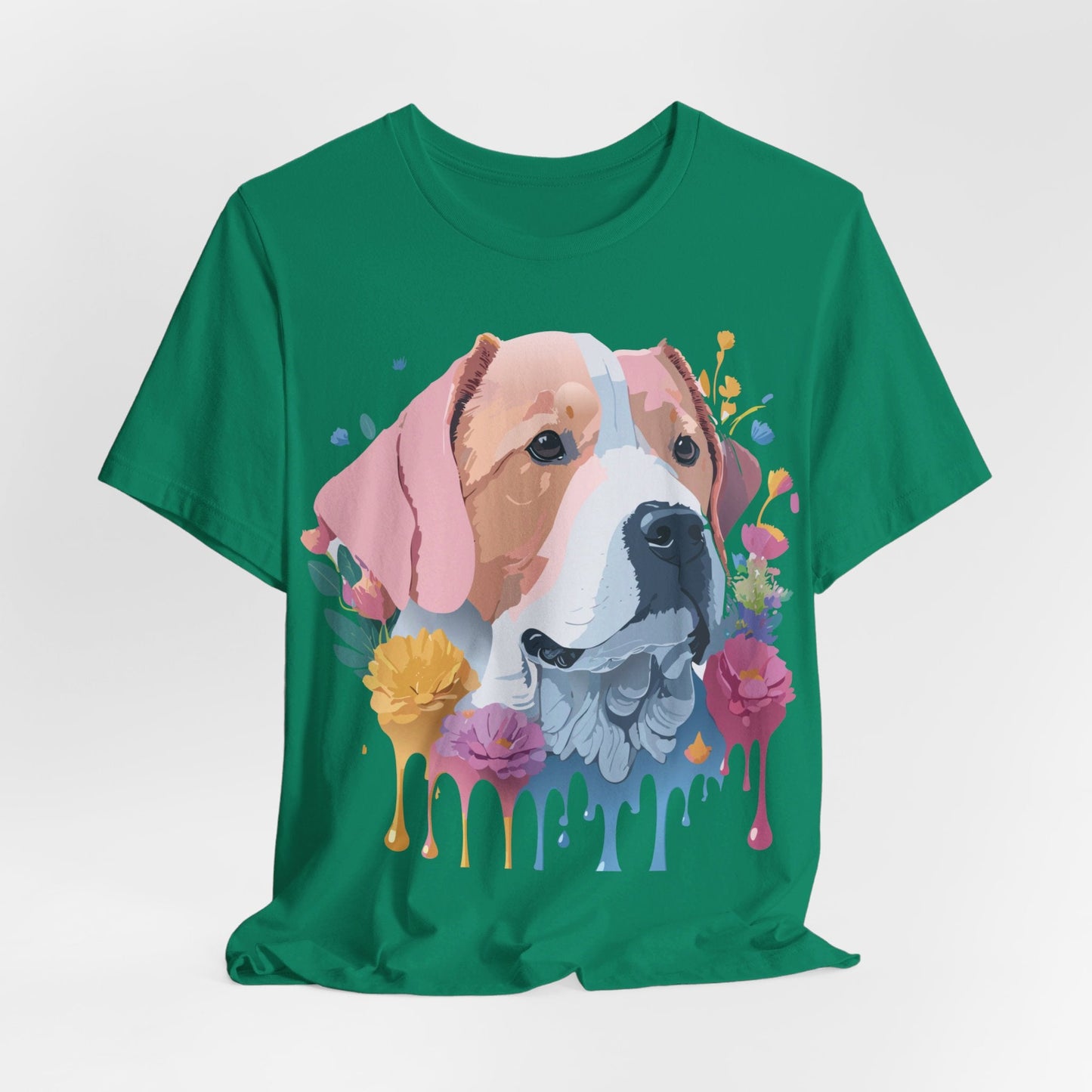 Dog Graphic Unisex 100 Cotton T-Shirt 9