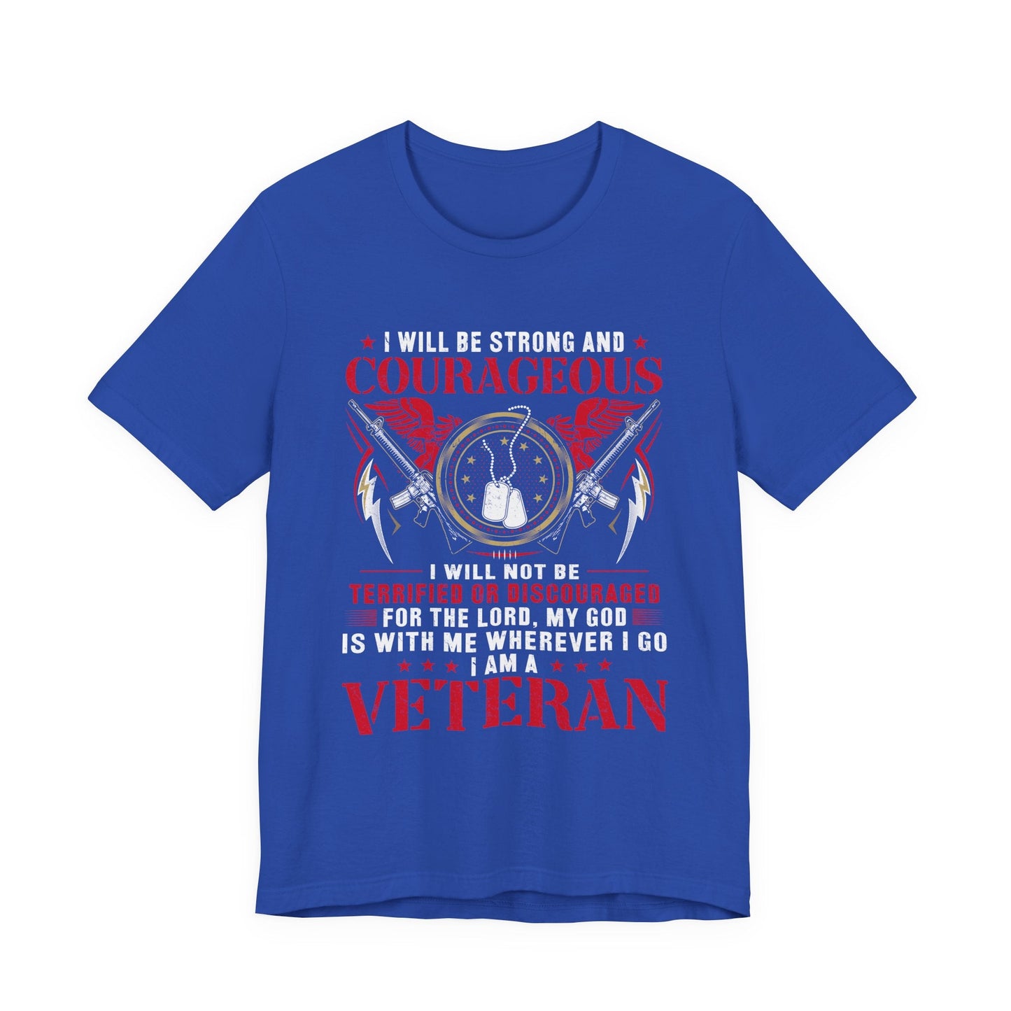 Army Veteran Patriotic Graphic Design Unisex Cotton T-Shirt v37
