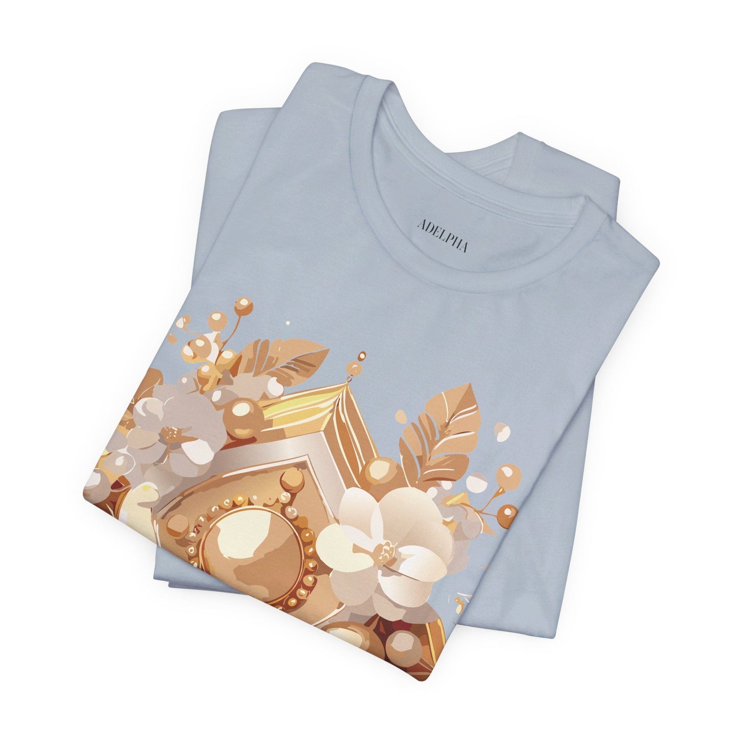 Jewelry Graphic Unisex 100 Cotton Vintage Treasure Art T-Shirt 28