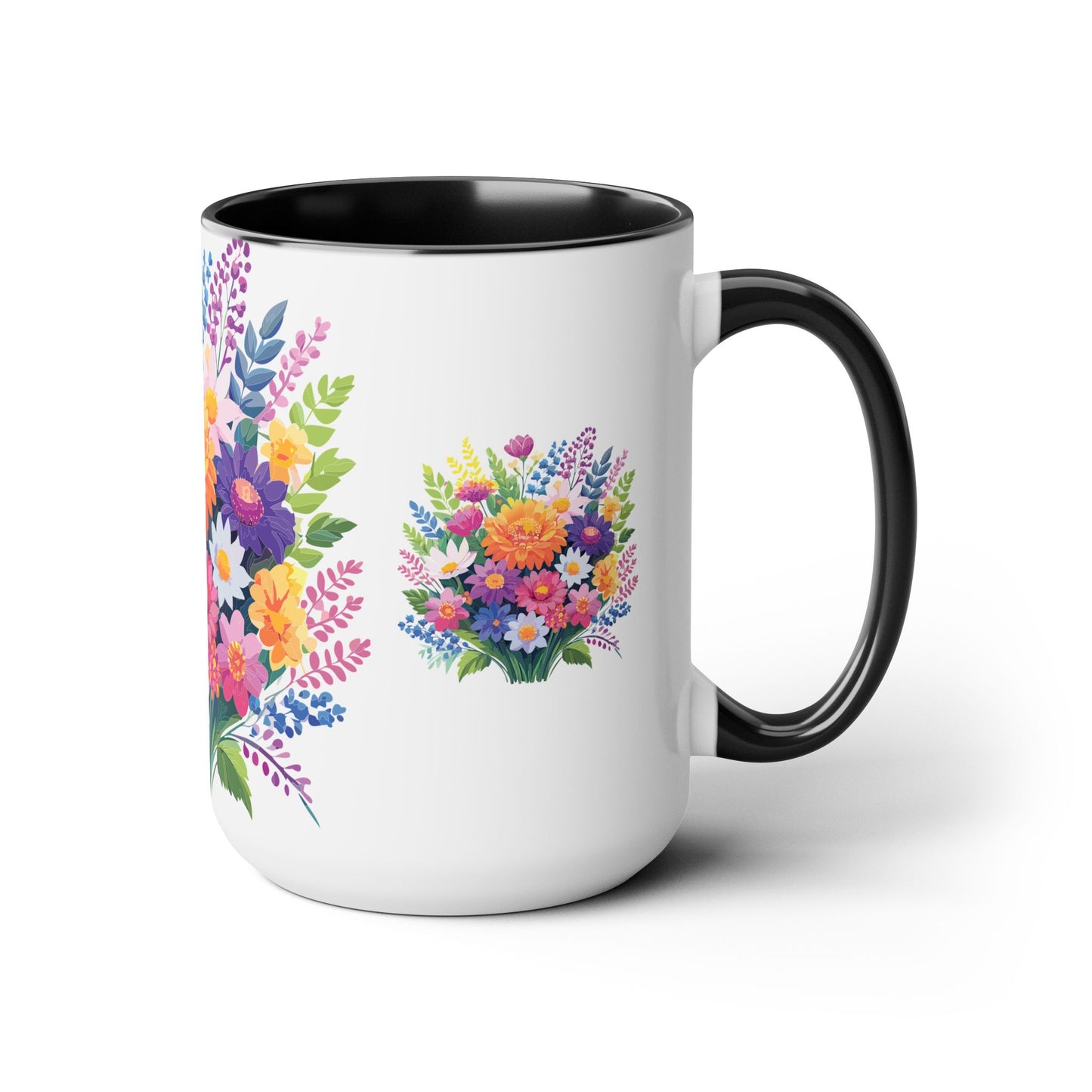 Floral Mug, Floral Cup