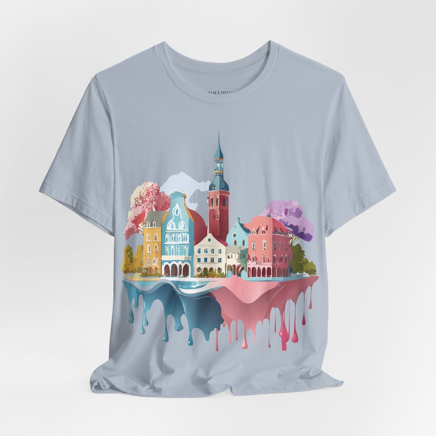 Germany Tourist Shirt Unisex Graphic Tee With Vintage Adelpha Artwork Short Sleeve