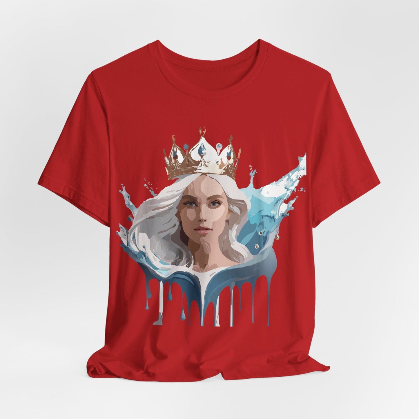 Queen Graphic T Shirt Unisex Jersey Short Sleeve Tee With Vintage Inspired Artwork Adelpha