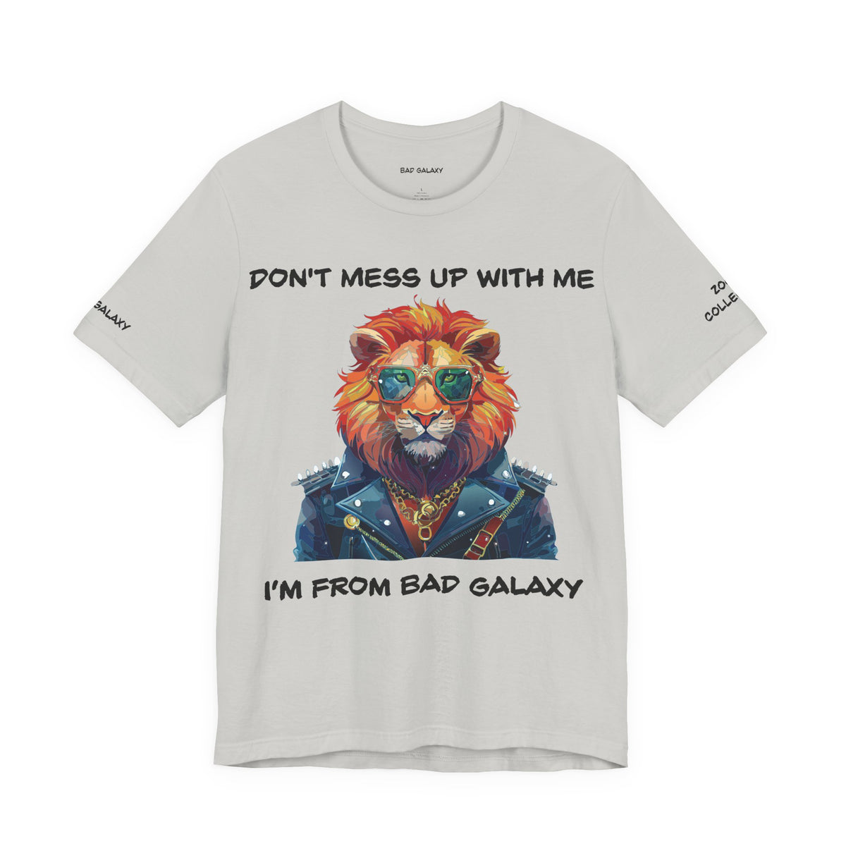 Animal Graphic Unisex Cotton Bella+Canvas Tee with Art Design b5