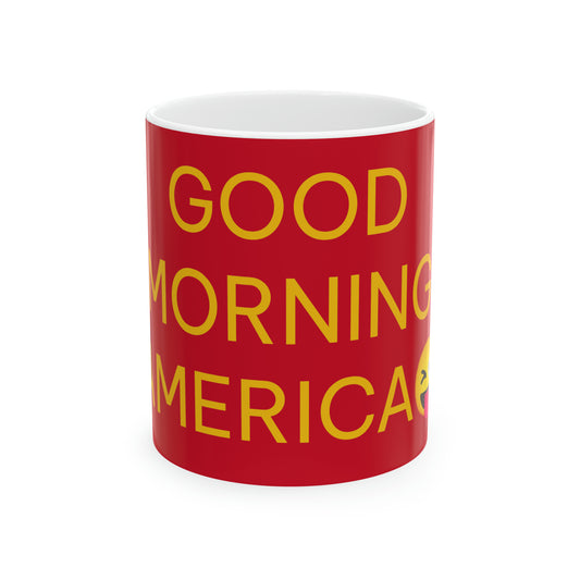 Coffee & Tea Mug with Good Morning America Signature