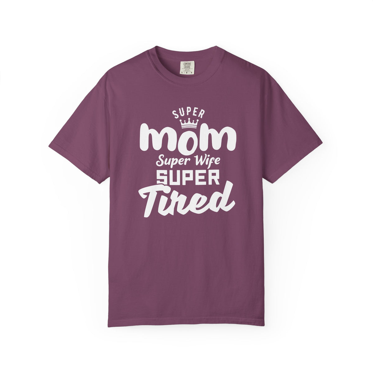 Mom T-shirt Mother's Day Mama Tee Unisex Comfort Colors Garment-Dyed Cotton h45
