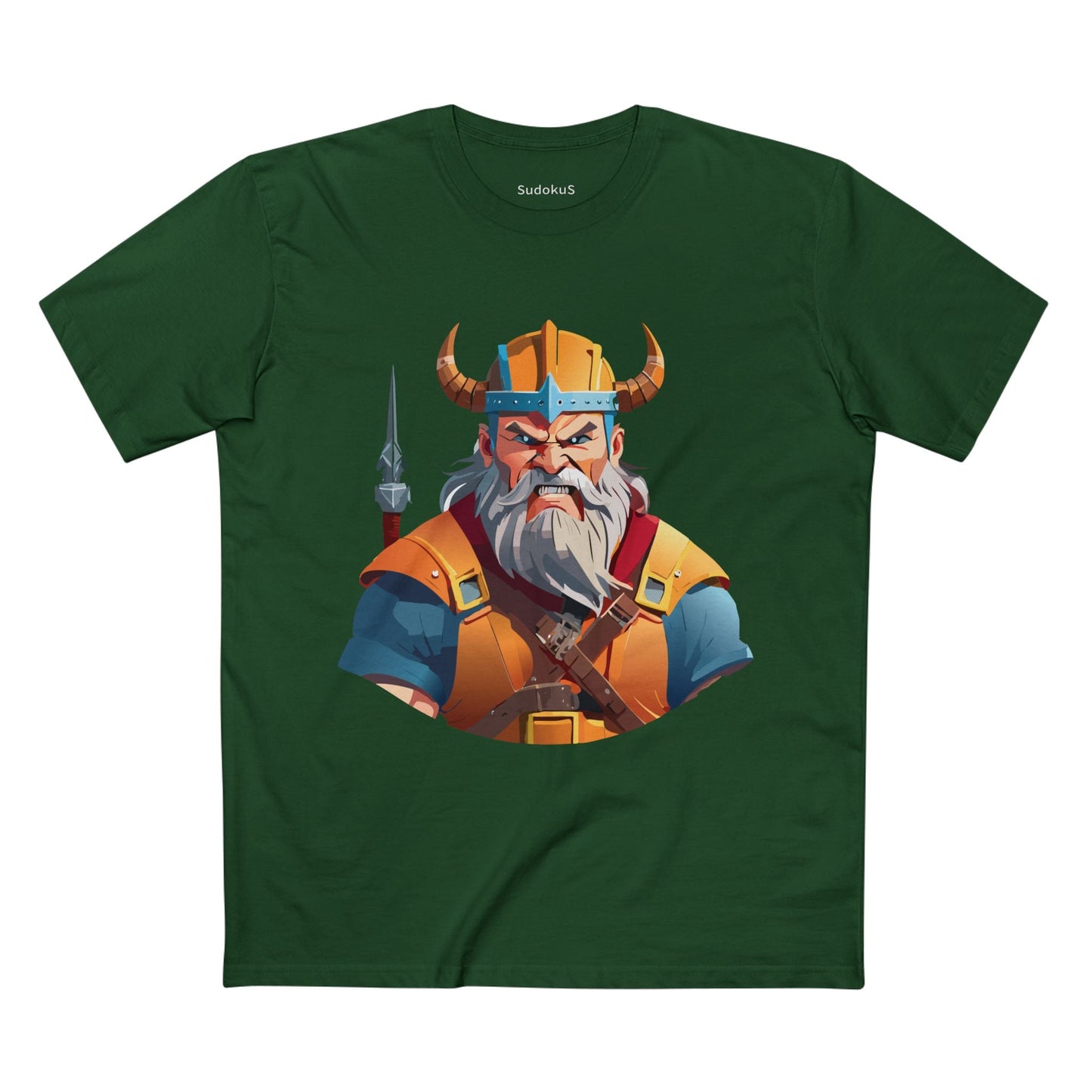 Viking Graphic Unisex 100 Cotton Staple Tee 13