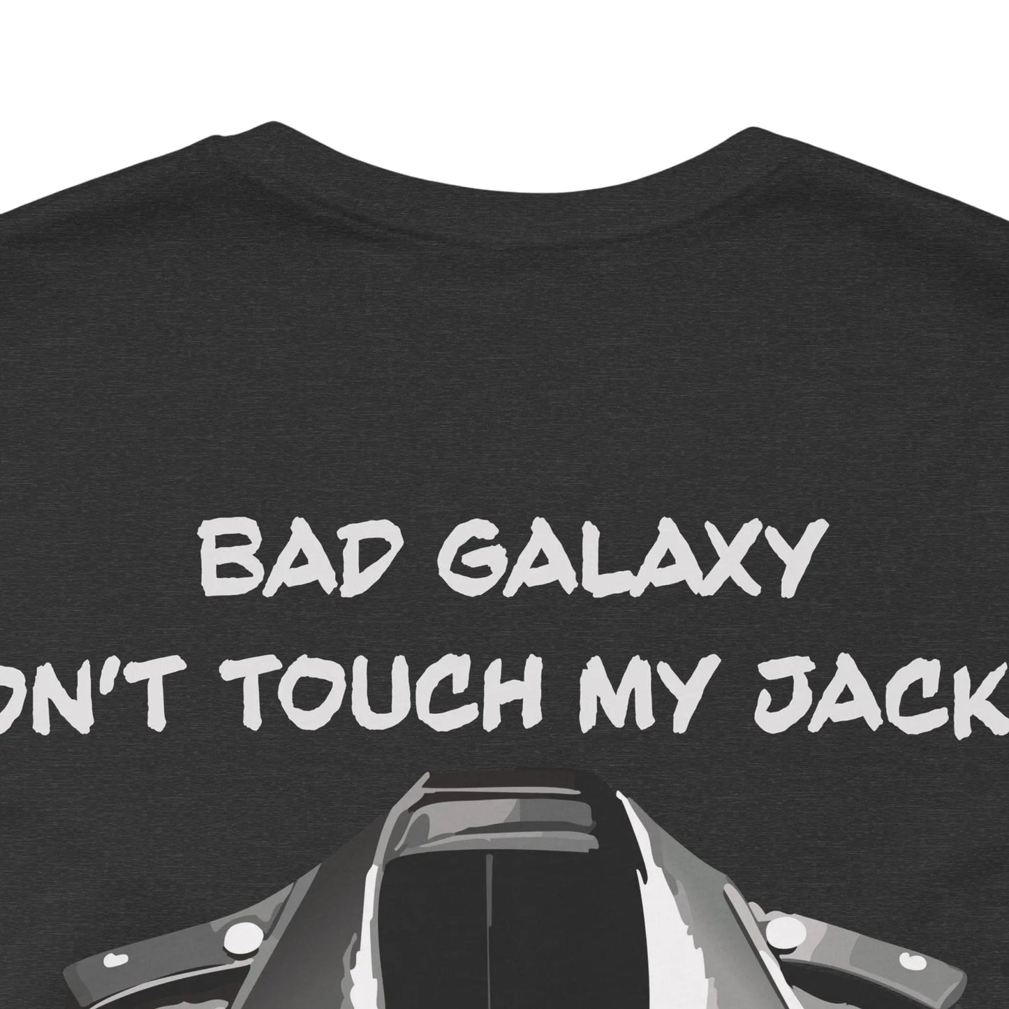 Punk Rock Tee Shirt Made To Order From Bad Galaxy Eco Friendly Inks Cotton Tee Made In USA