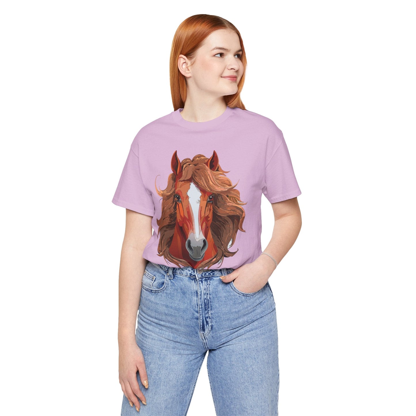 Unisex Animal Graphic Tee Shirt With Wild Animals Art Design For Everyday Casual Comfort Wear