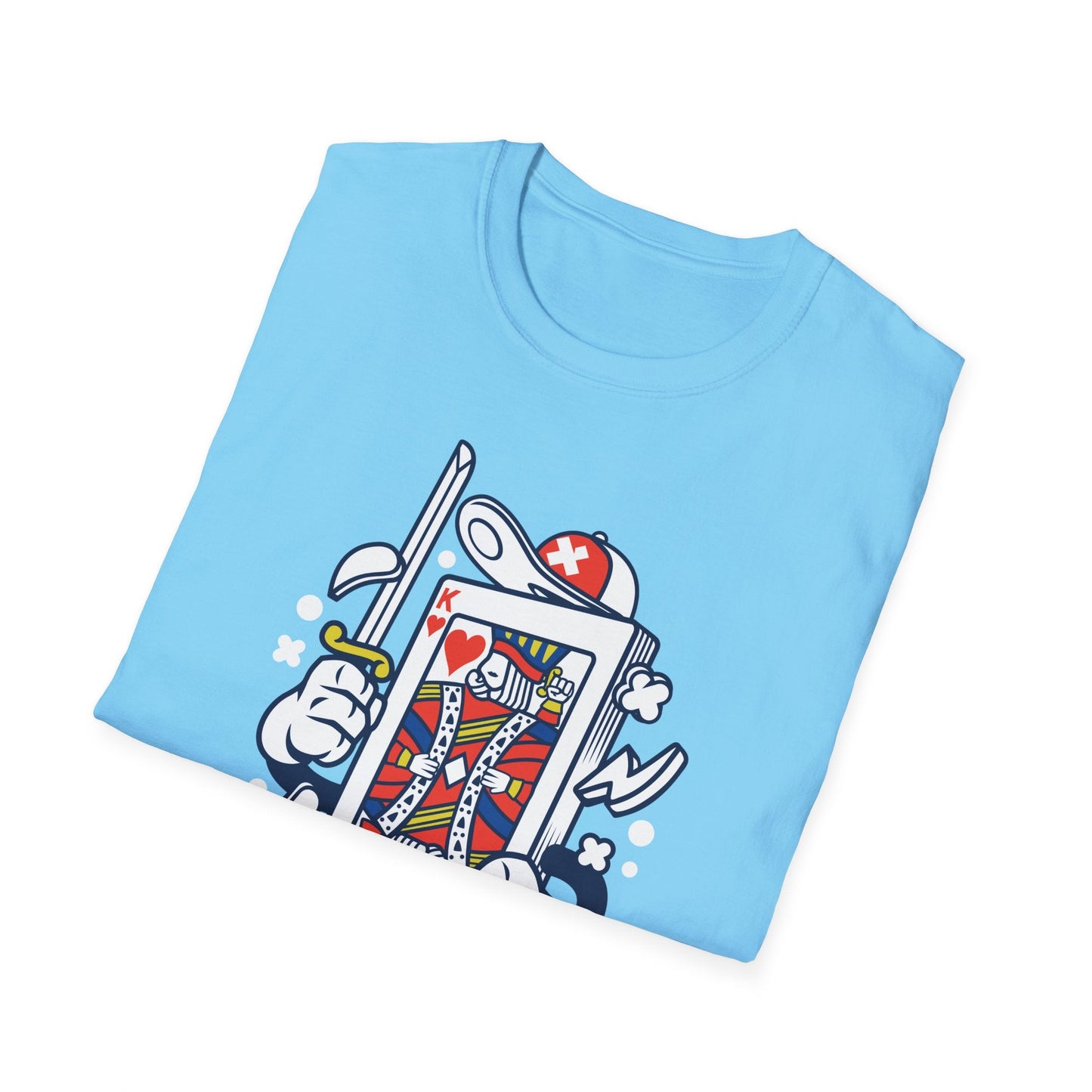 Cartoon T Shirt Animation T Shirt Funny Tee Shirt Unisex Gildan Softstyle 64000 Cotton Comfort