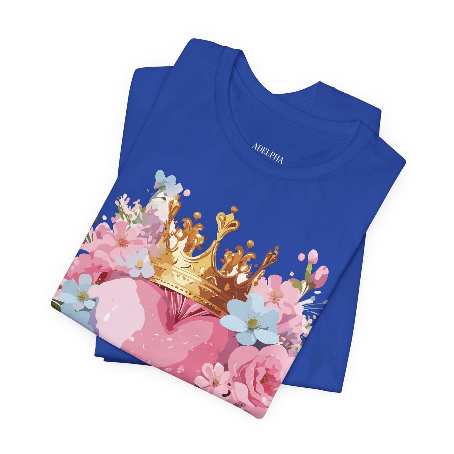 Valentine Day Graphic Unisex 100 Cotton Vintage Artwork with Love and Flower Design Tee 18