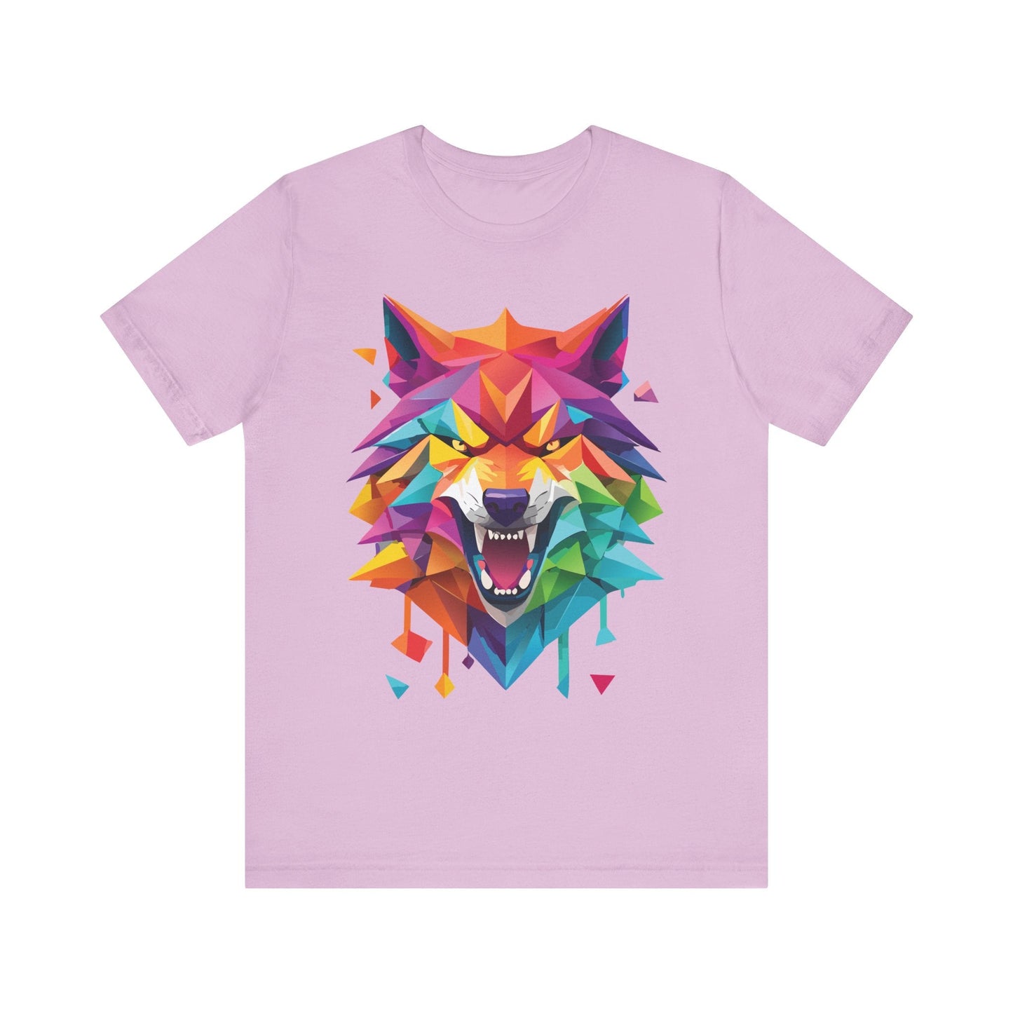 Unisex Animal Shirt With Art Design And Wild Animals Print Tee Short Sleeve Premium