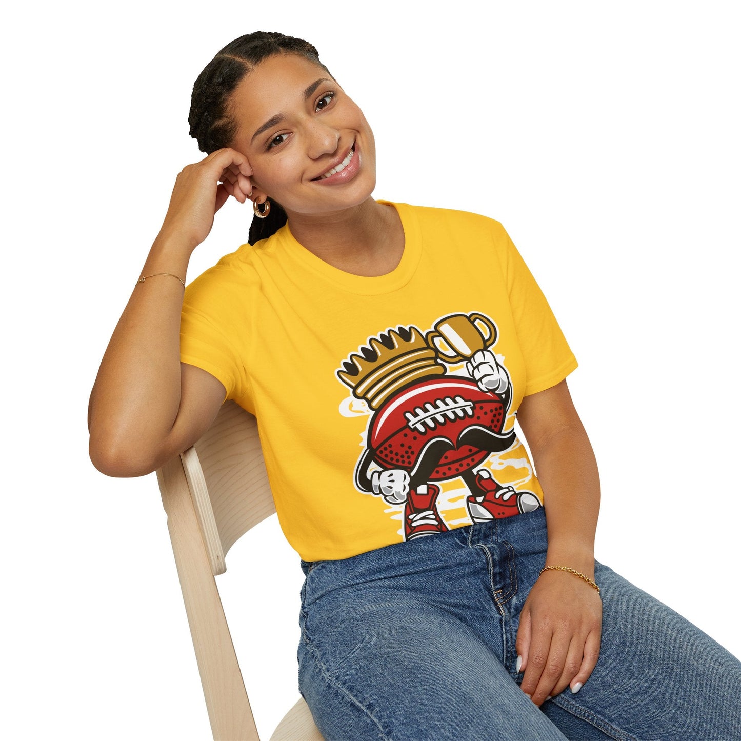 Cartoon T Shirt Animation T Shirt Funny Graphic Tee Unisex Softstyle Gildan 64000 Ringspun Cotton