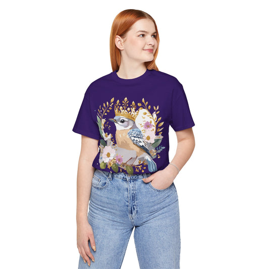 Medallion Graphic Unisex 100 Cotton Vintage Animal Medal Artwork Tee 28