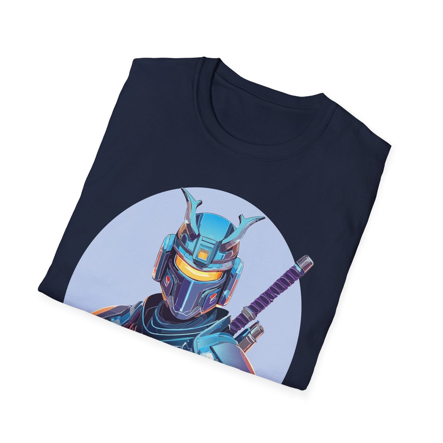 Samurai Shirt Unisex Softstyle Tee 64000 Gildan 100 Percent Ring Spun Cotton Comfort Fit