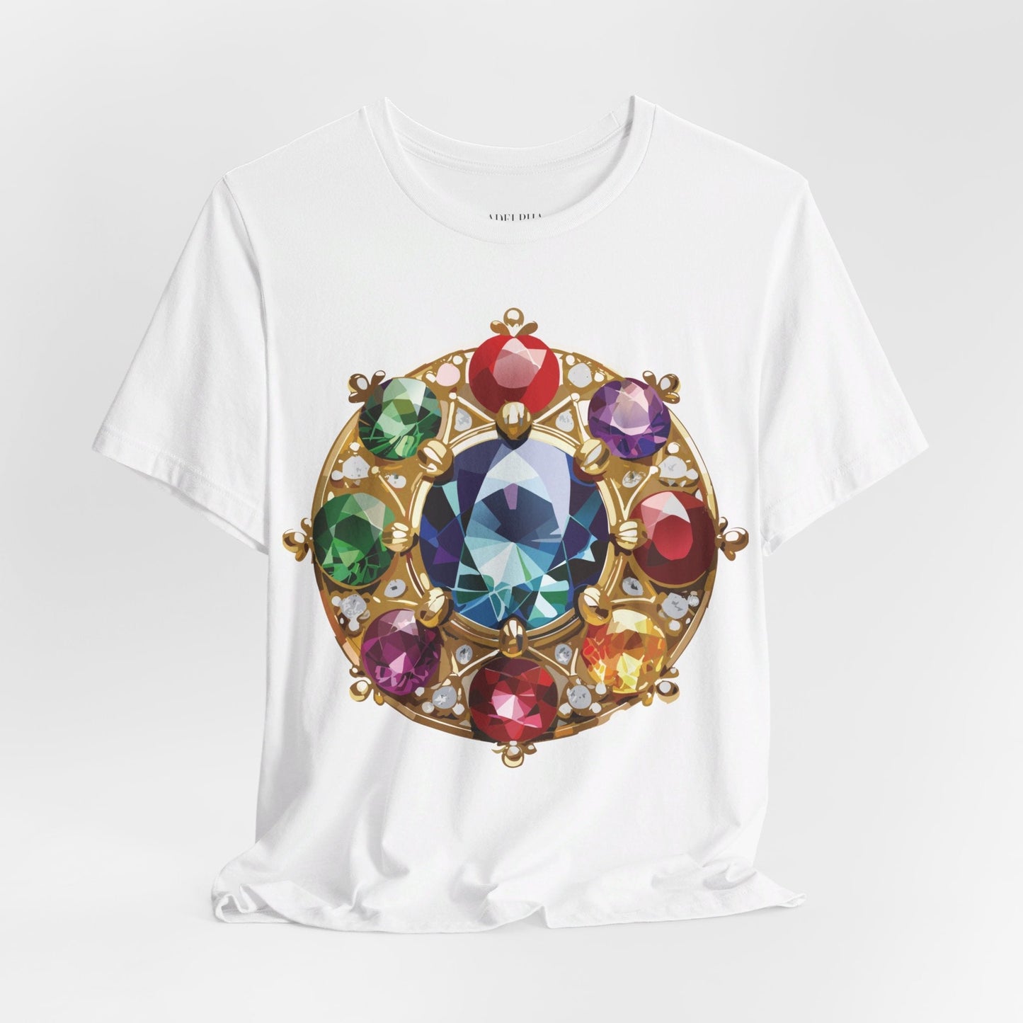 Jewelry Graphic Unisex 100 Cotton Vintage Treasure Art T-Shirt 40