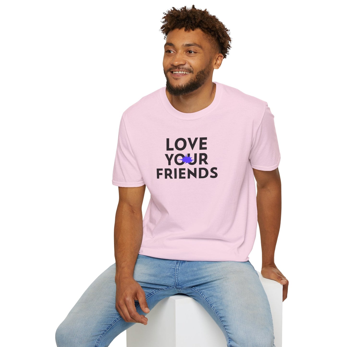 Positive Slogan T Shirts Unisex Gildan Softstyle 64000 Ring Spun Cotton Tee With Positive Quotes