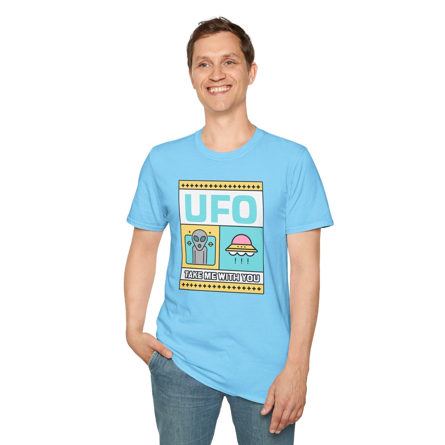 UFO Take Me With You Graphic TShirt