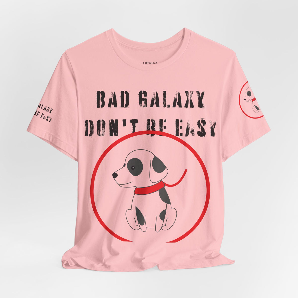 Funny Dog Graphic Unisex Cotton Bella+Canvas Tee with Art Design b87