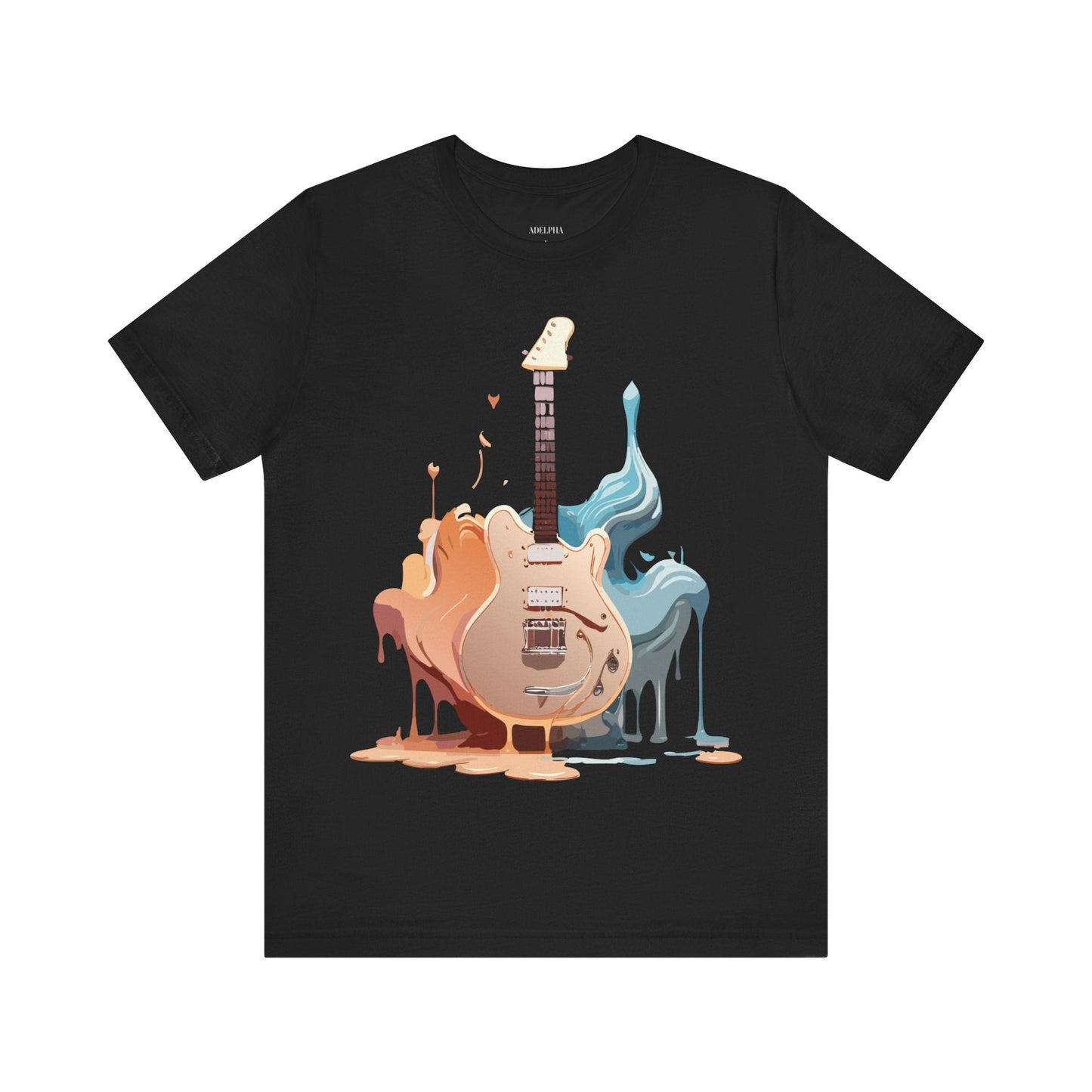 Adelpha Vintage Inspired Graphic Music T Shirt Unisex Short Sleeve Tee For Everyday Wear