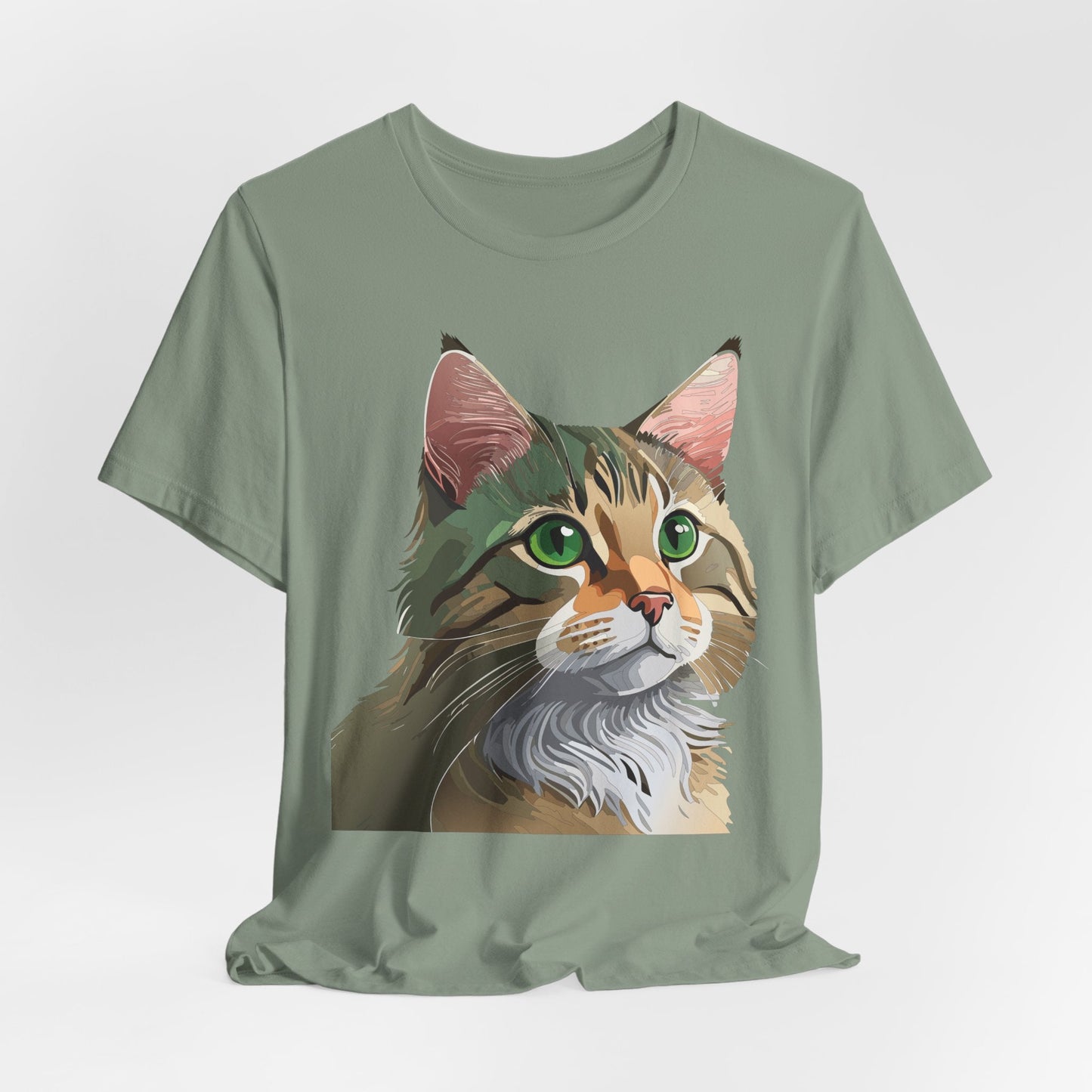Unisex Animal Shirt Tee With Animals Art Design Wild Animals Print Tee Shirt Comfort Fit